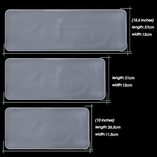 Transparent silicone keyboard cover skin showing waterproof protective layer shield