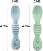Baby led weaning silicone plate with suction base view