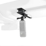 Insta360 Flexi Clip side view highlighting the three prong action camera attachment