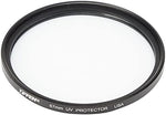Side angle of the sixty-seven millimeter camera lens protector showing the slim threaded profile.