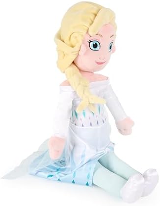 Jay Franco Elsa pillow buddy embroidered facial details