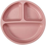 PandaEar divided plates and utensils arranged for mealtime