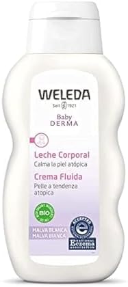Weleda Mallow Body Lotion packaging and label details