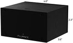 Fluance PA10 phono stage top perspective showcasing compact high fidelity enclosure styling.