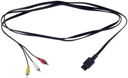 XYgdhqpt RCA connecting cable shown from an angled perspective demonstrating strain relief boot design