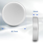 Haoge Cap-X54W premium metal cap matching the silver finish of high end cameras