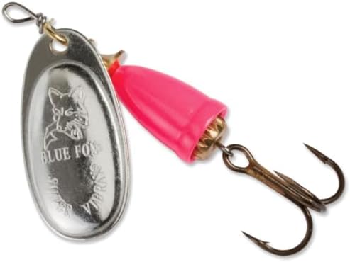 Super Vibrax 1/8oz Silver/Hot Pink - Image 2