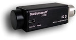 Switchcraft AudioStix 318BT inline Bluetooth adapter with light emitting diode status indicator for professional mixing board setups.