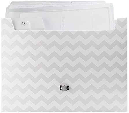 Pearhead baby record organizer displayed as a newborn keepsake box