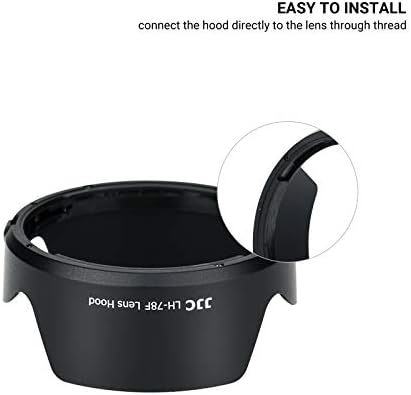 Authentic JJC brand packaging for EW-78F lens shade
