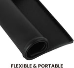 Rolled up flexible Vivaglory silicone pet placemat