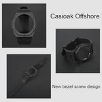 Hontao 316l metal bezel black matte finish for ga2100 modification