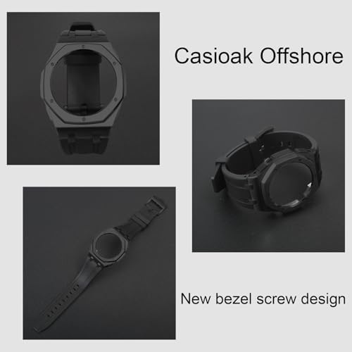 Hontao 316l metal bezel black matte finish for ga2100 modification