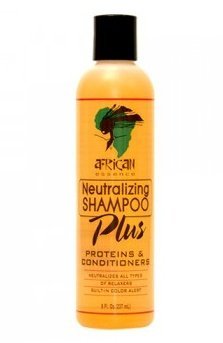 African Essence neutralizing shampoo bottle front view authentic import