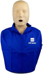 Complete CPR training instructor package featuring USA imported Prestan manikins and carry bag.