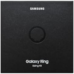 Full set of 11 Samsung Galaxy Ring sizing samples displayed