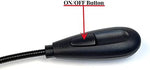 Kyfreshpower premium flexible metal tube USB light connected to a portable power bank