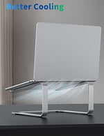SOUNDANCE stable PC holder showcasing universal compatibility with large notebooks.