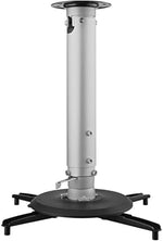 BenQ projector ceiling mount showing adjustable telescopic arm