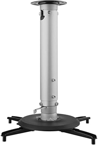 BenQ projector ceiling mount showing adjustable telescopic arm