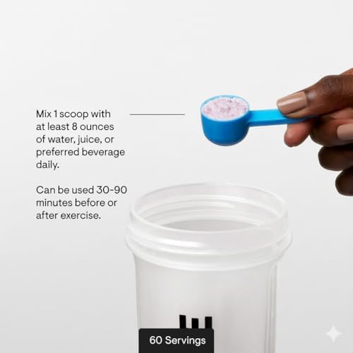 THORNE Creatine 5 grams per serving nutritional information label view