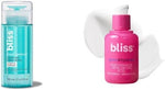 Bliss Glow and Hydrate Serum and Clear Genius Toner set front view