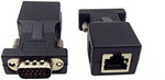 Haokiang legacy analog video extender adapter setup showing durable compact construction.