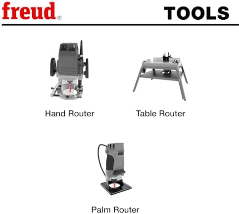 Freud 3/16" Radius Rounding Over Bit with 1/4" Shank (34-108 - Image 6
