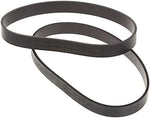Bissell vacuum drive belts close up view showing rubber material