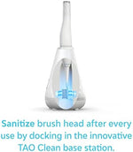 Hygienically sealed TAO Clean replacement toothbrush heads in retail packaging