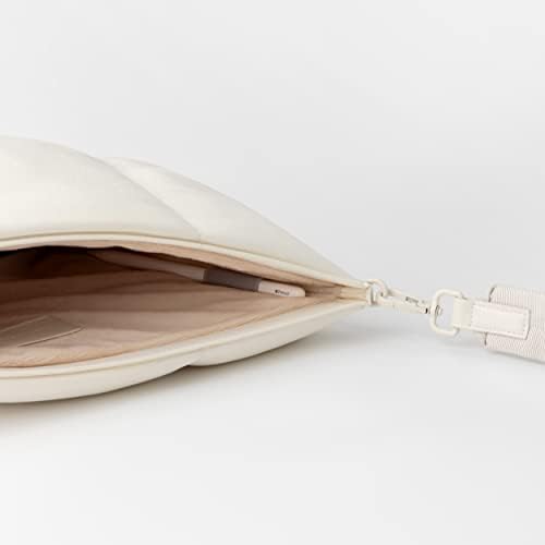 Comfyable tablet crossbody bag with detachable strap