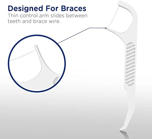 Fremouth flossers for braces featuring the portable travel case