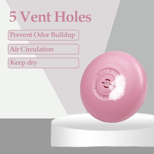Maoerdental aligner box open showing five ventilation holes