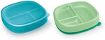 NUK baby dinnerware with three divided sections