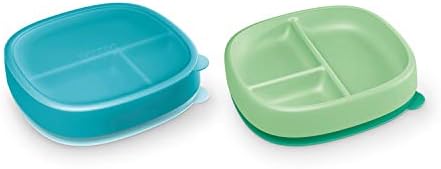 NUK baby dinnerware with three divided sections