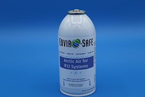 Three four ounce cans of Enviro Safe Arctic Air refrigerant additive for vintage automotive cooling systems