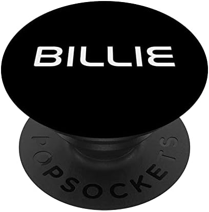 Swappable top feature on the Billie brand phone pop grip mobile accessory