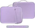 iKammo thirteen inch tablet case showing water resistant polyester exterior testing