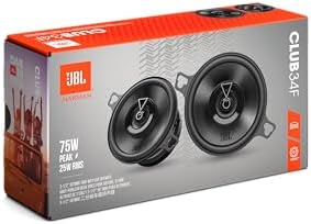 JBL Club 34F factory upgrade car speakers packaging