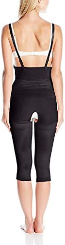 Annette Women's Below Knee Compression Garment fabric and strap layout