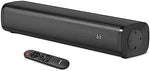 Wohome S100 sound bar displaying built-in subwoofer speaker drivers