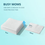 Nmuxyro 90 count total breastfeeding supplies for milk residue removal