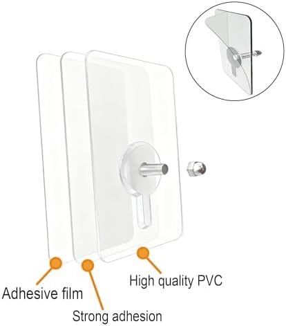 Detailed view of adhesive TV safety straps included in the kit