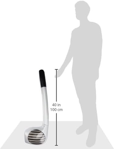 Close up of 92cm blow up golf club costume prop