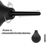 Disassembled Showvigor enema kit components illustrating easy cleaning and hygiene.