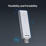 Aqara Smart Hub E1 side profile showcasing compact size
