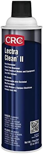 CRC non chlorinated liquid degreaser for electrical motor cleaning