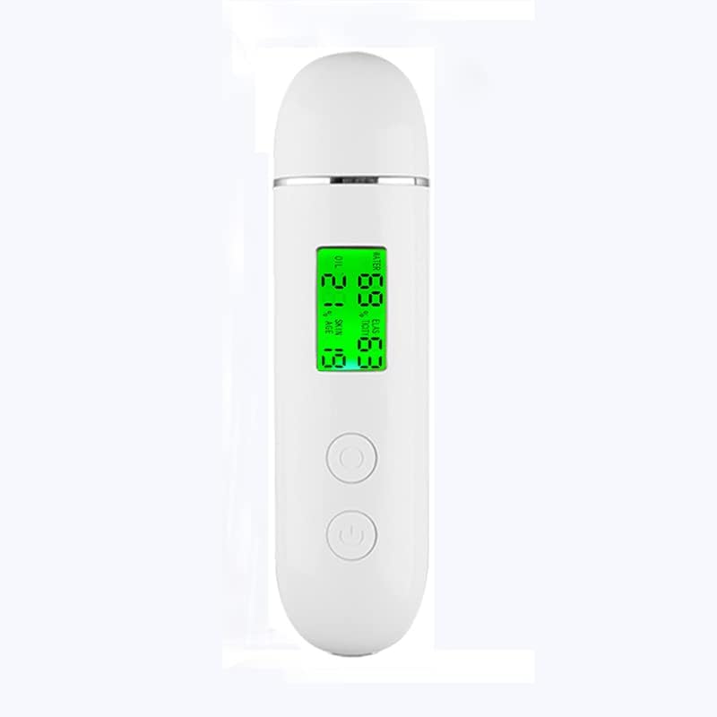 Voibuty facial moisture tester front view showing digital LCD screen skin analyzer