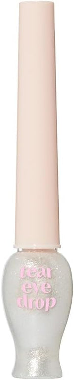 ETUDE Tear Drop Eyeliner, Crystal & Opal Glitter, Smudge-Proof Sparkle, Long-Lasting Formula, All Skin Tone Friendly, Korean Makeup, Beauty, Pure Sparkling Pearl (0.271 Fl Oz) - Image 10