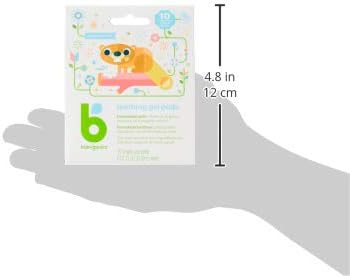 Babyganics benzocaine-free teething gel pods box